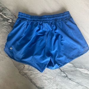 Lululemon 4 inch hotty hot shorts. Size 8. Mid rise